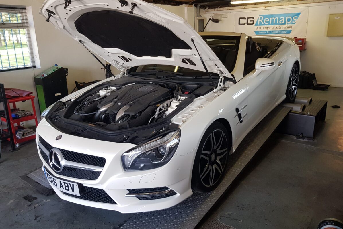 MERCEDES SL500 MERCEDES SL500 DYNO REMAPPING