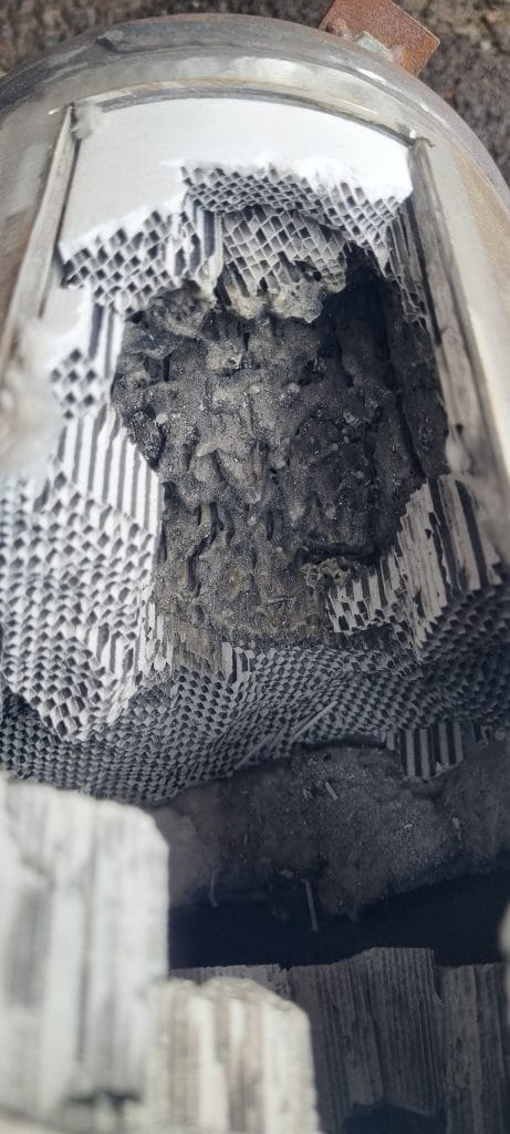 MELTED DPF CORE